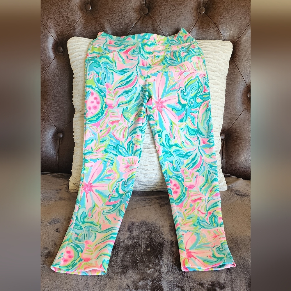 Lilly Pulitzer Luxletic Corso pants size 2.